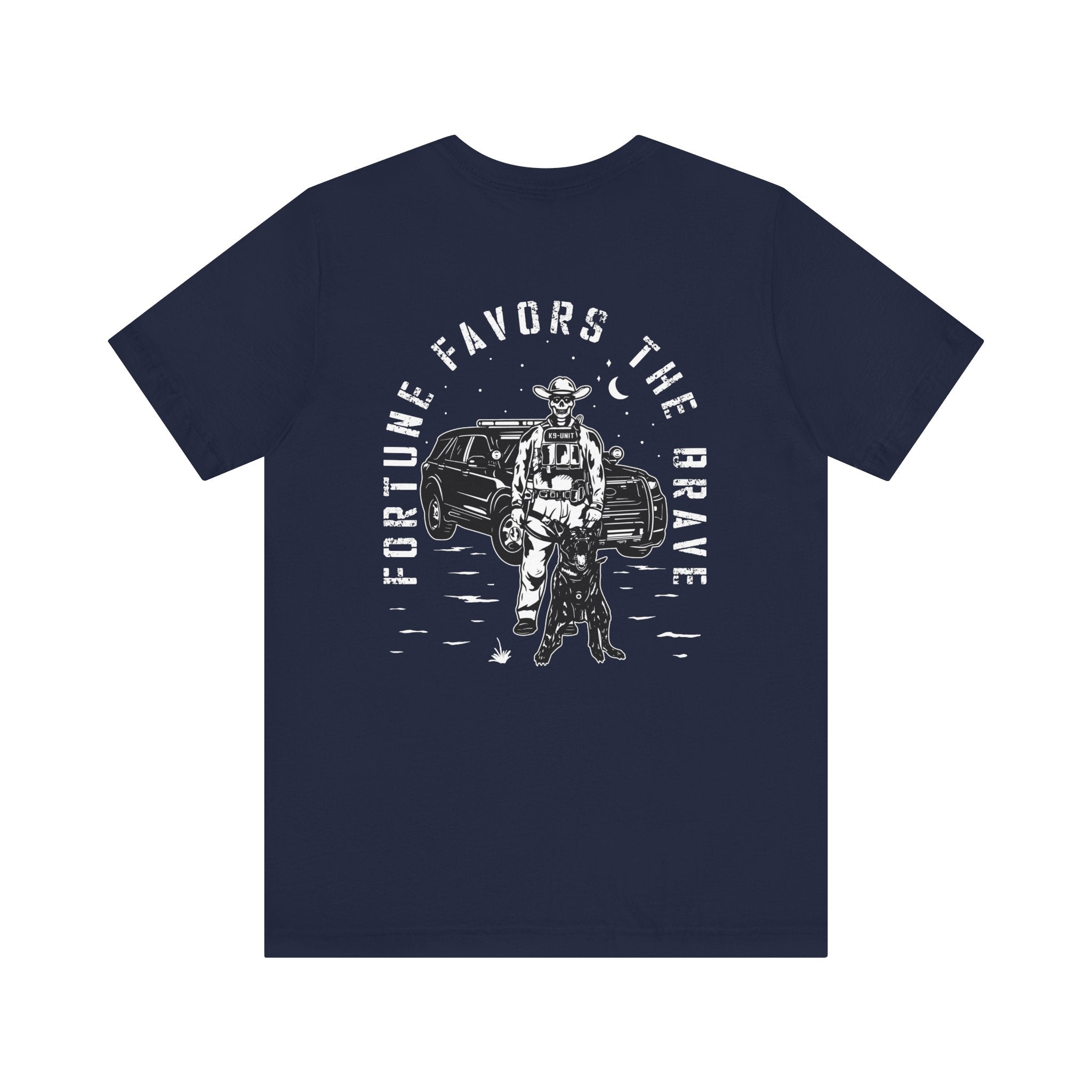 Fortune Favors the Brave Cowboy T-Shirt