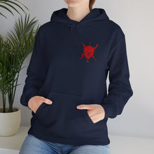 Load image into Gallery viewer, K9 Heart Playing Card Hooded Sweatshirt
