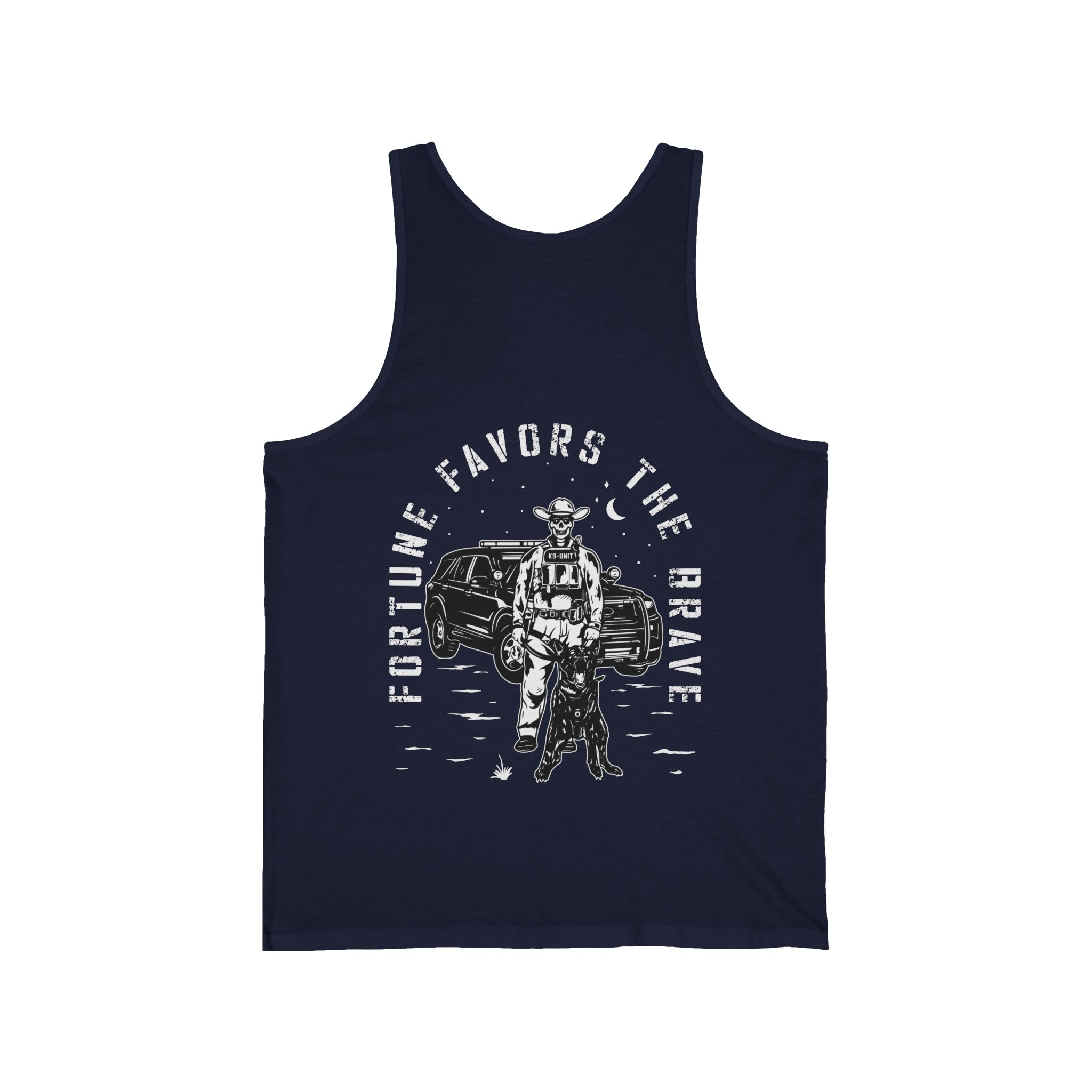 Fortune Favors the Brave Cowboy Jersey Tank