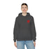 K9 Heart Playing Card Hooded Sweatshirt