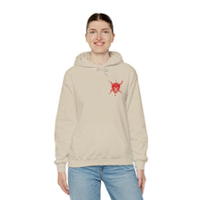 Load image into Gallery viewer, K9 Heart Playing Card Hooded Sweatshirt

