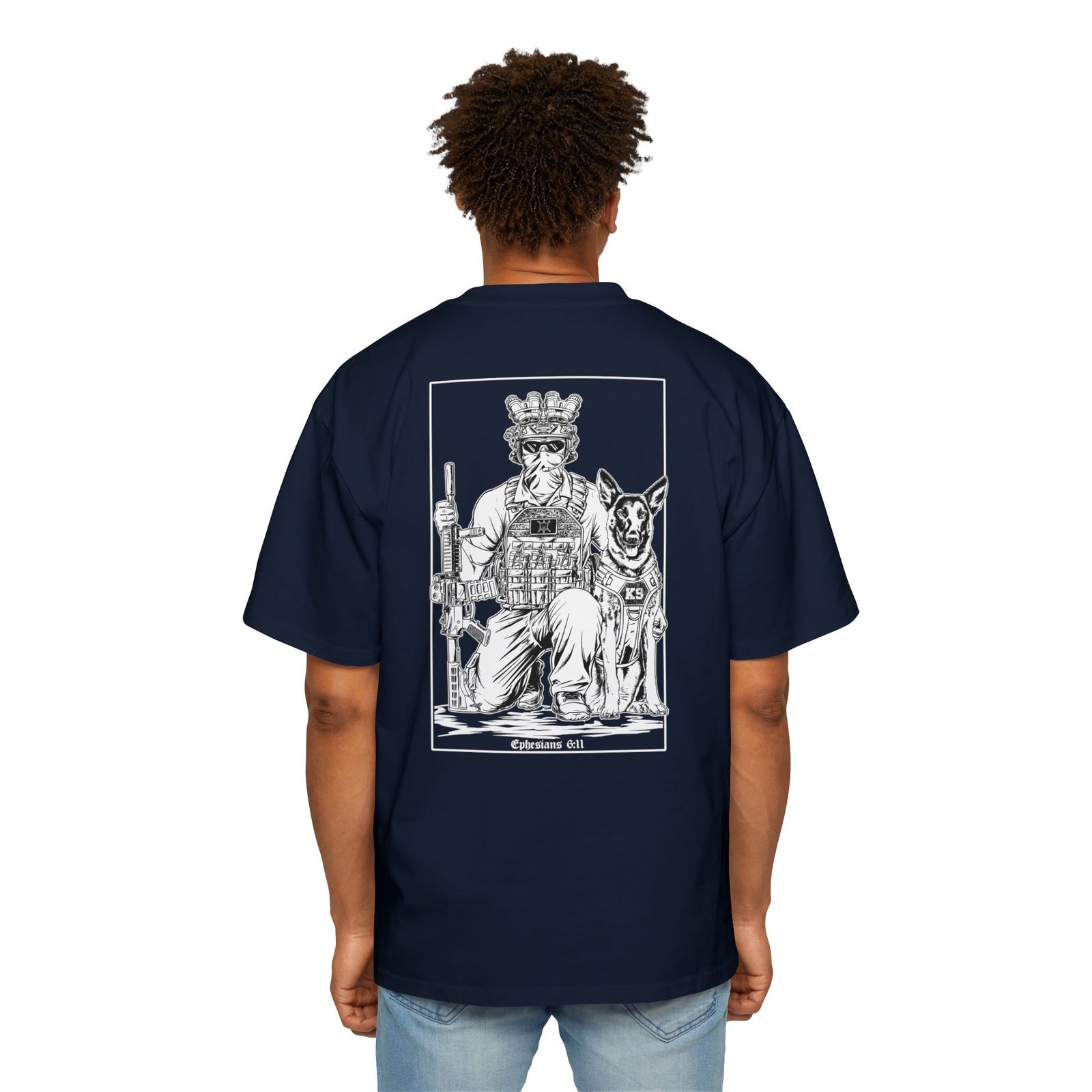 Mal Eph. 6:11 Oversized T-Shirt