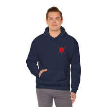 Load image into Gallery viewer, K9 Heart Playing Card Hooded Sweatshirt

