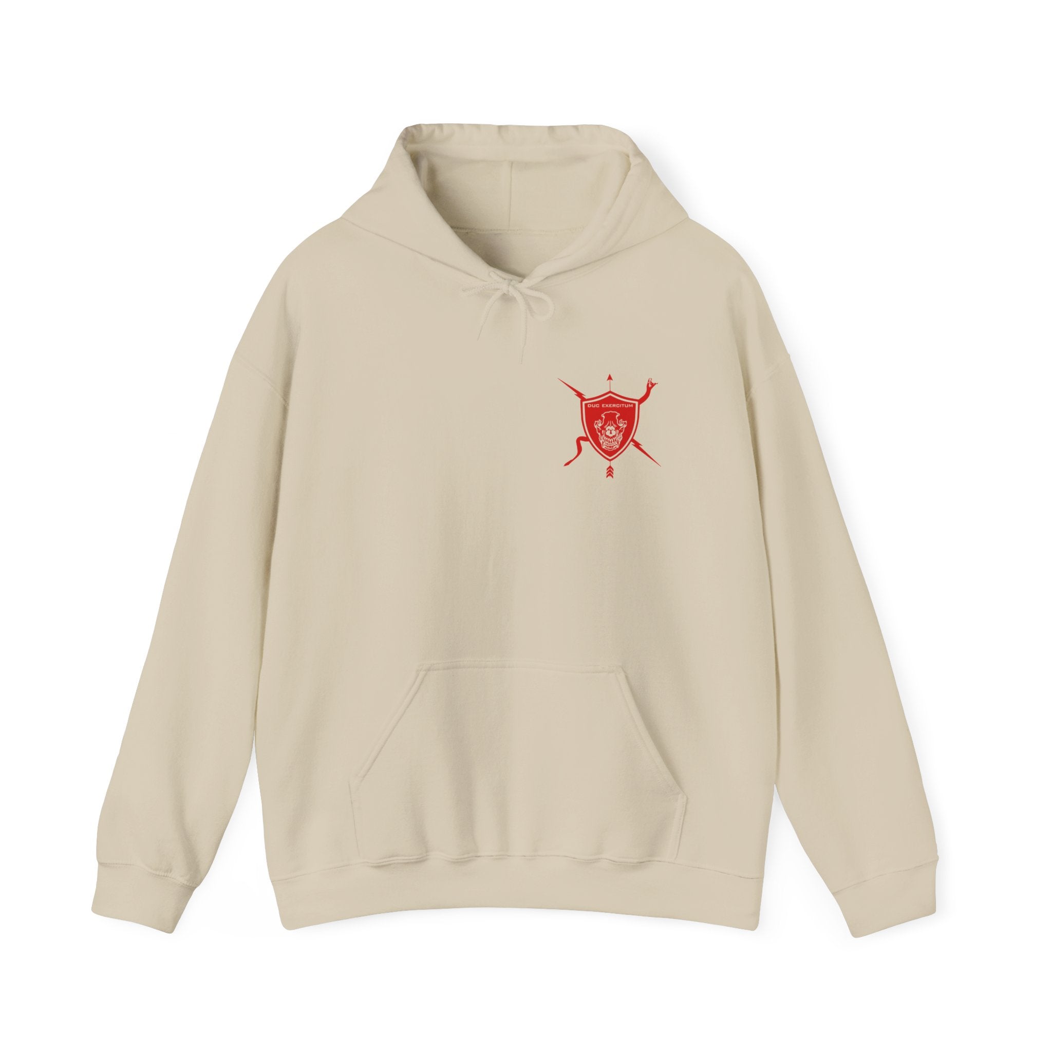 K9 Heart Playing Card Hooded Sweatshirt