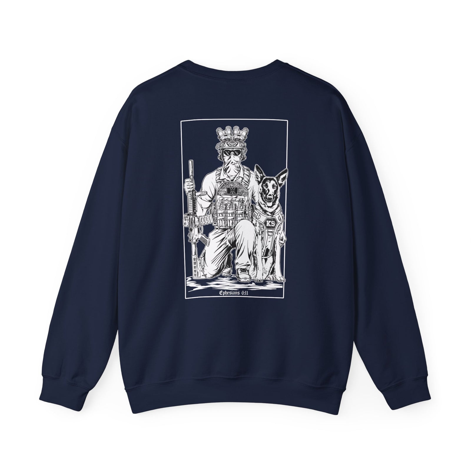 Mal Eph. 6:11 Crewneck