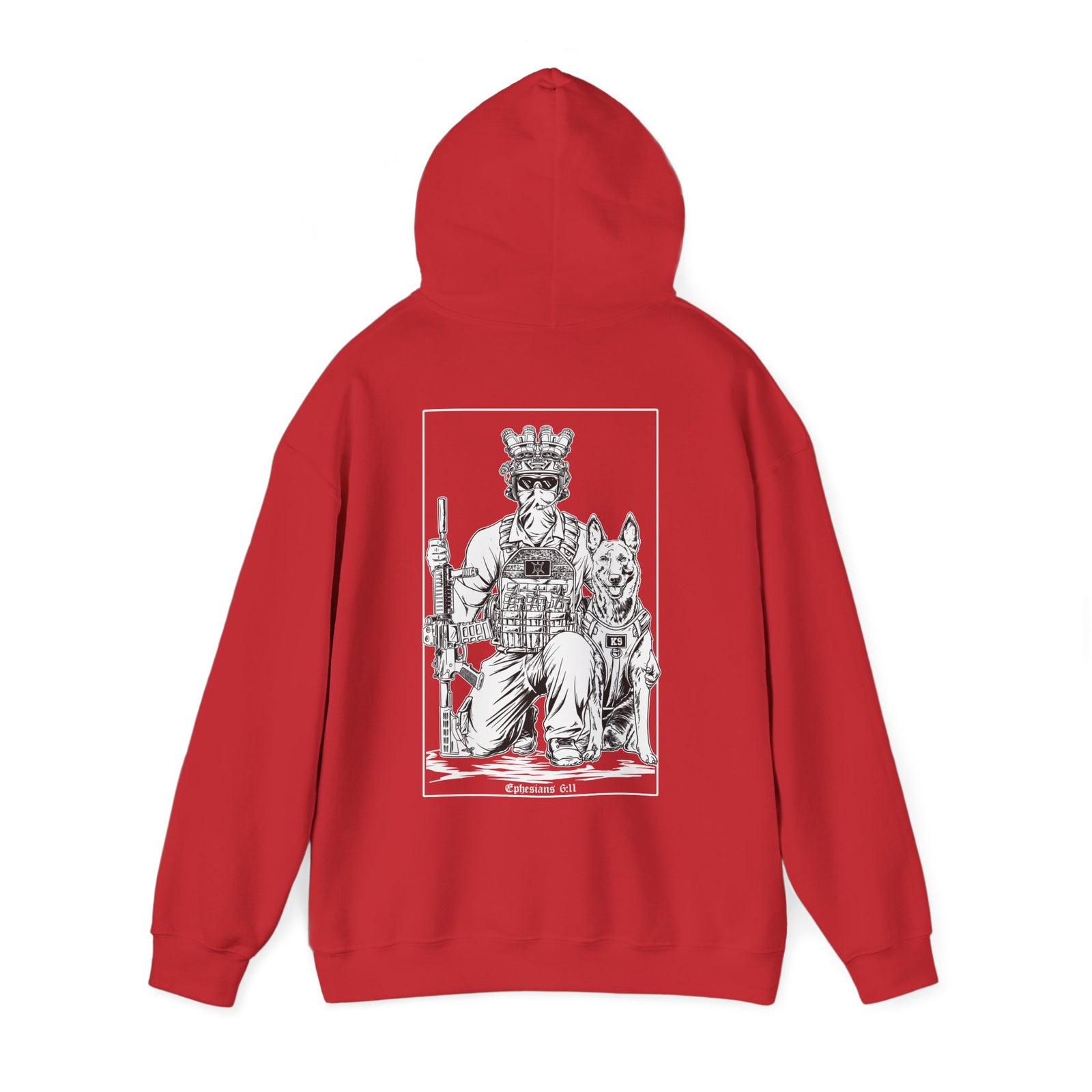 Dutch Eph. 6:11 Hoodie