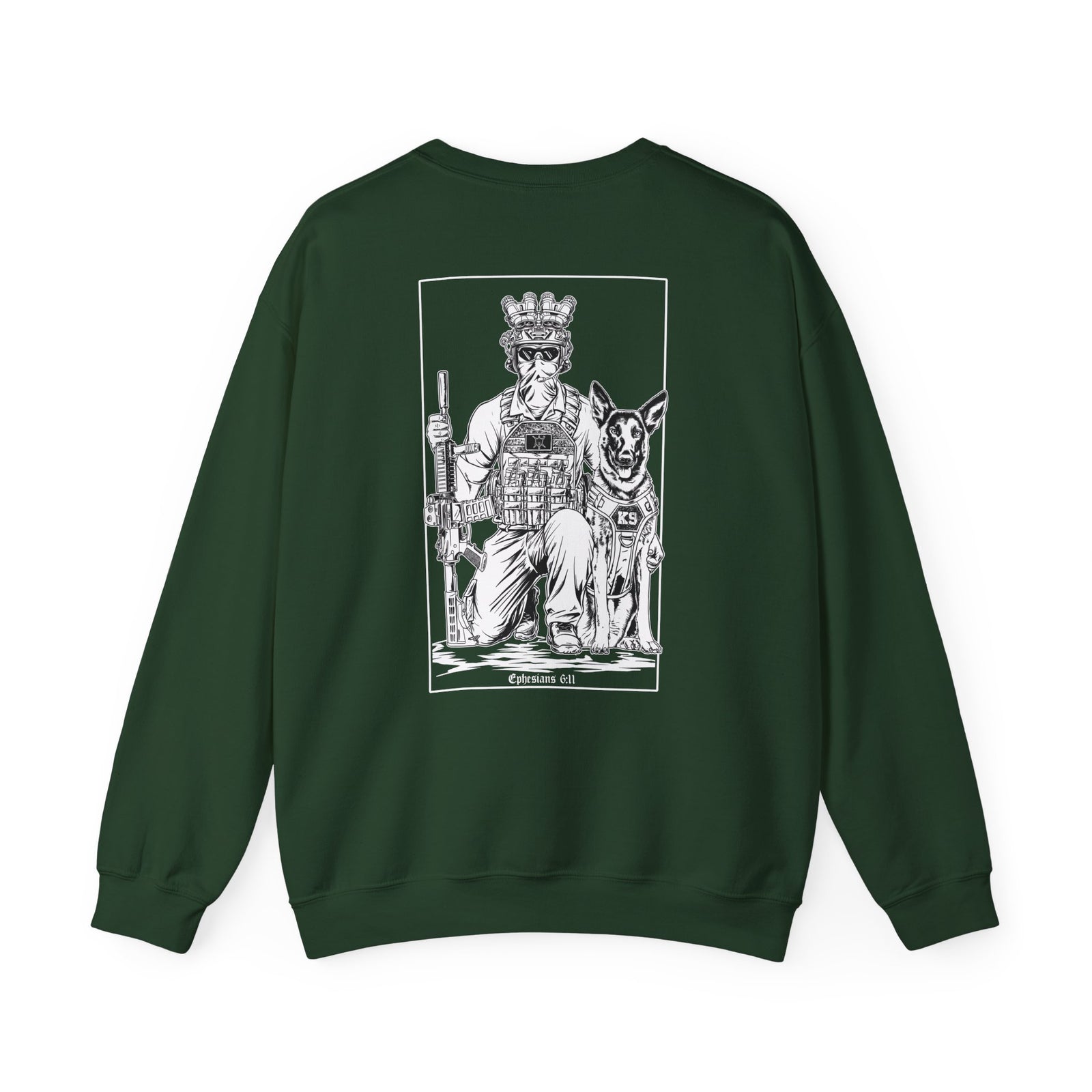Mal Eph. 6:11 Crewneck