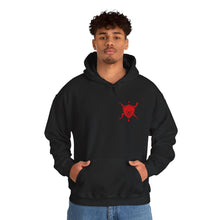 Load image into Gallery viewer, K9 Heart Playing Card Hooded Sweatshirt
