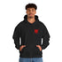 K9 Heart Playing Card Hooded Sweatshirt