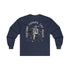 Fortune Favors the Brave Cowboy Ultra Cotton Long Sleeve Tee