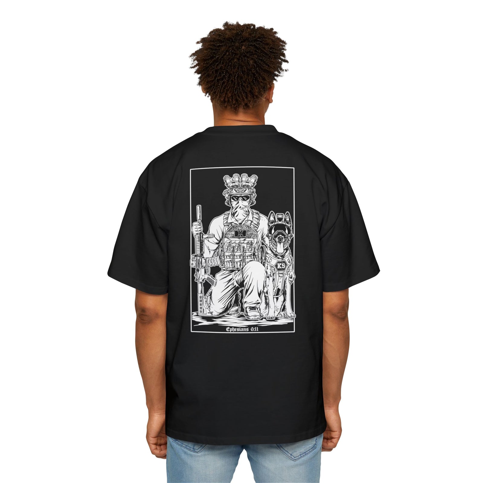 DS Mal Eph. 6:11 Oversized T-Shirt