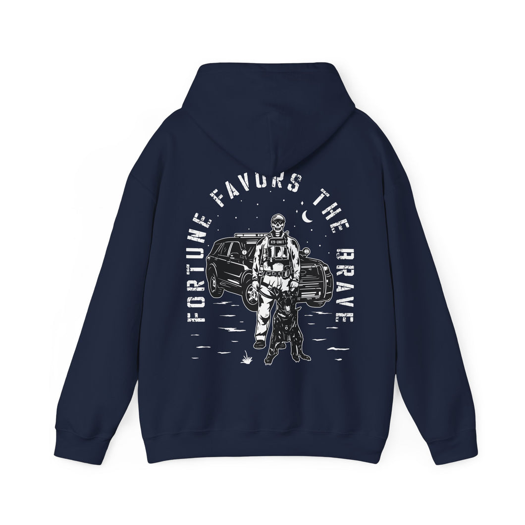 Fortune Favors the Brave Heavy Blend™ Hooded Sweatshirt