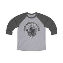 Load image into Gallery viewer, TaggedMMA Tri-Blend 3\4 Raglan Tee
