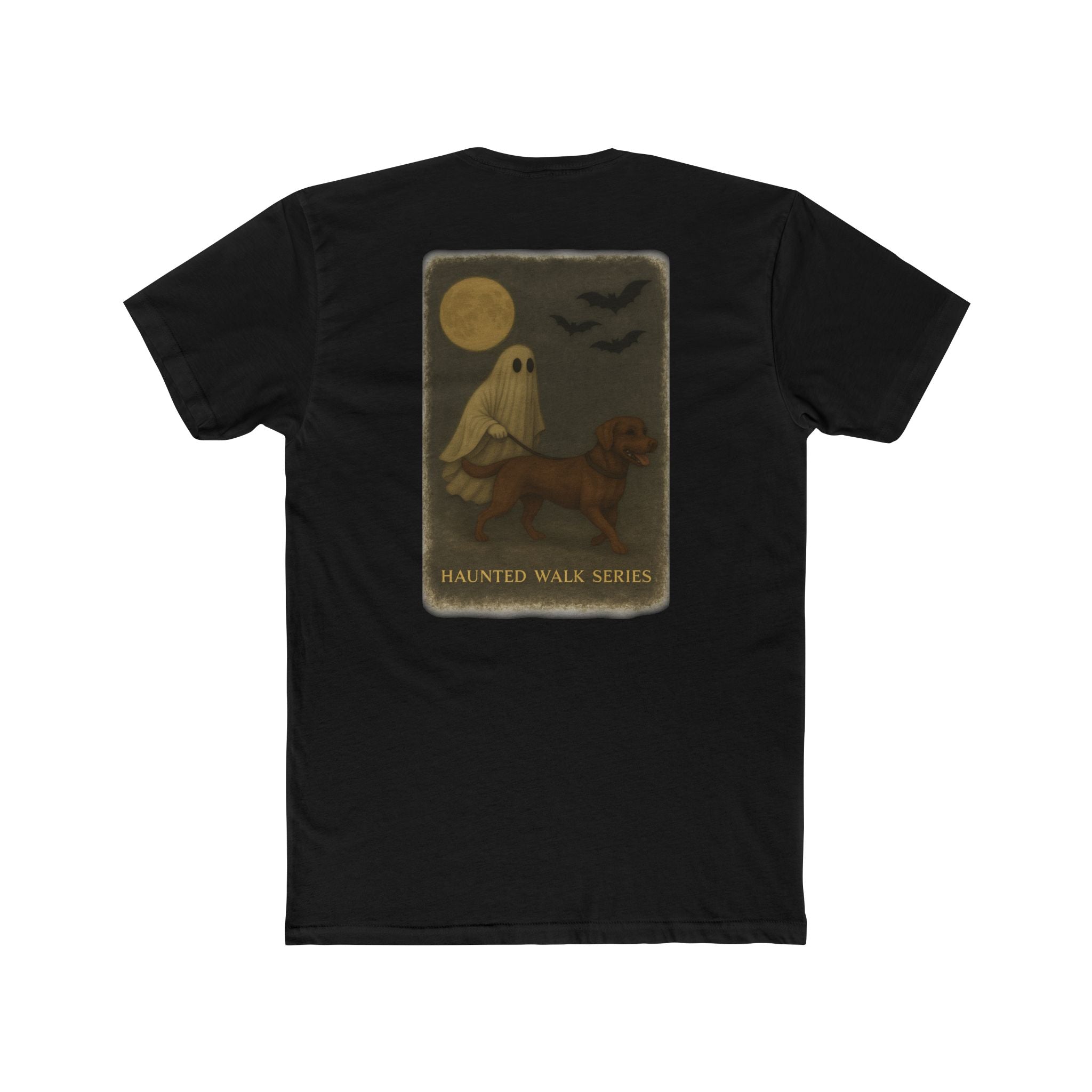 Chocolate Lab HWS Cotton Crew Tee