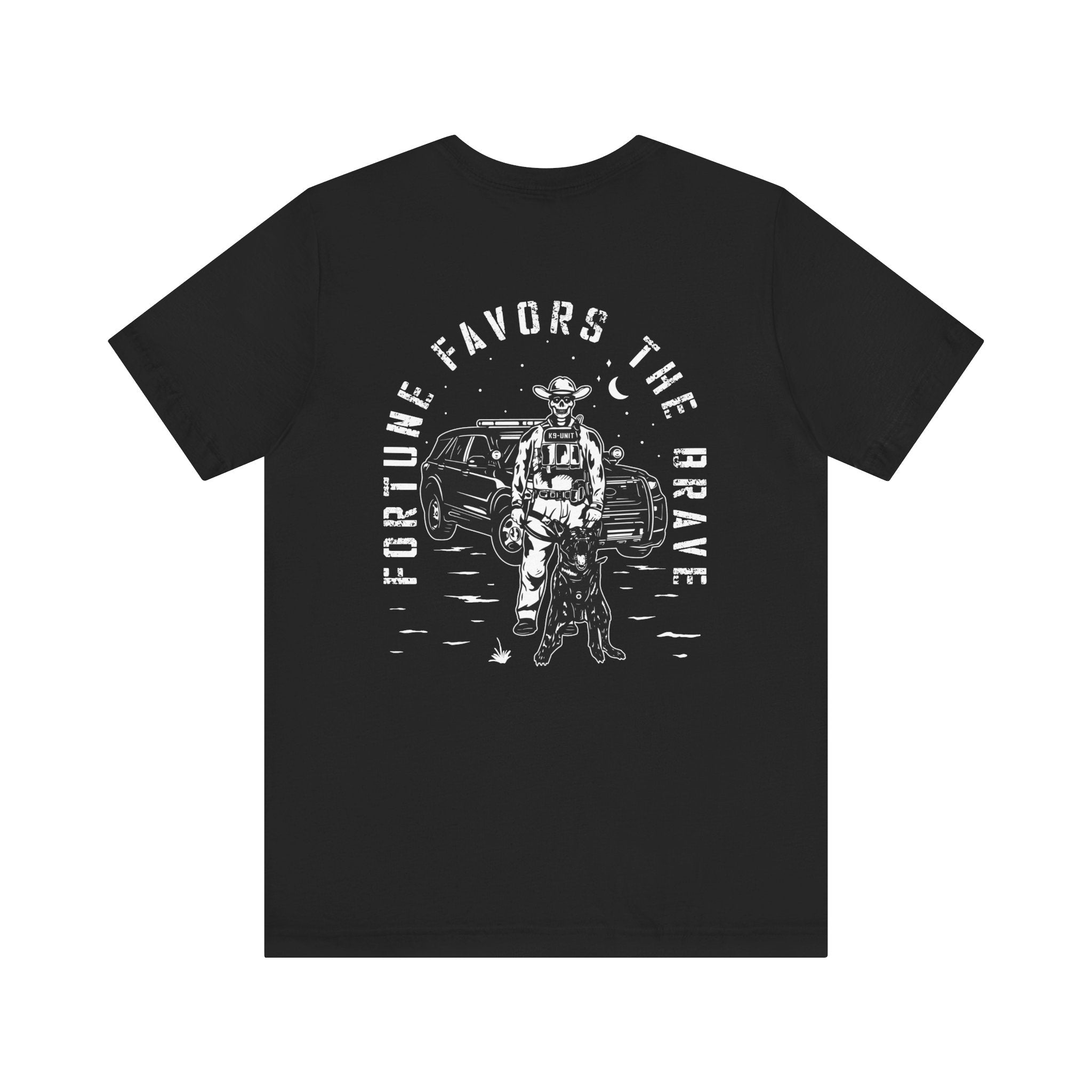 Fortune Favors the Brave Cowboy T-Shirt