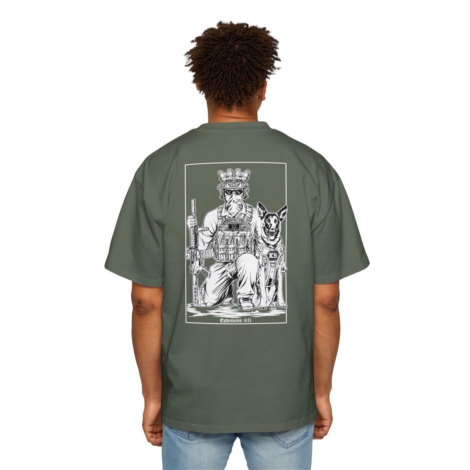 Mal Eph. 6:11 Oversized T-Shirt