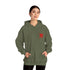 K9 Heart Playing Card Hooded Sweatshirt