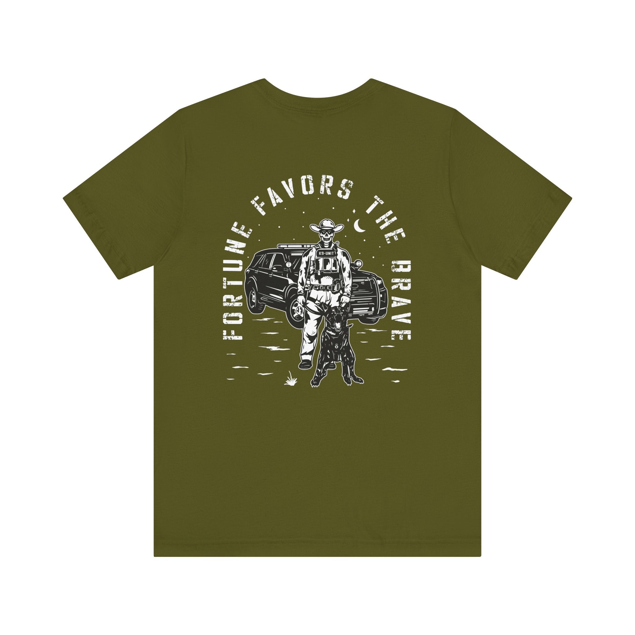 Fortune Favors the Brave Cowboy T-Shirt