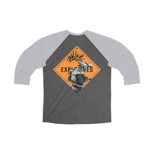 Load image into Gallery viewer, Explosive K9 Tri-Blend 3\4 Raglan Tee
