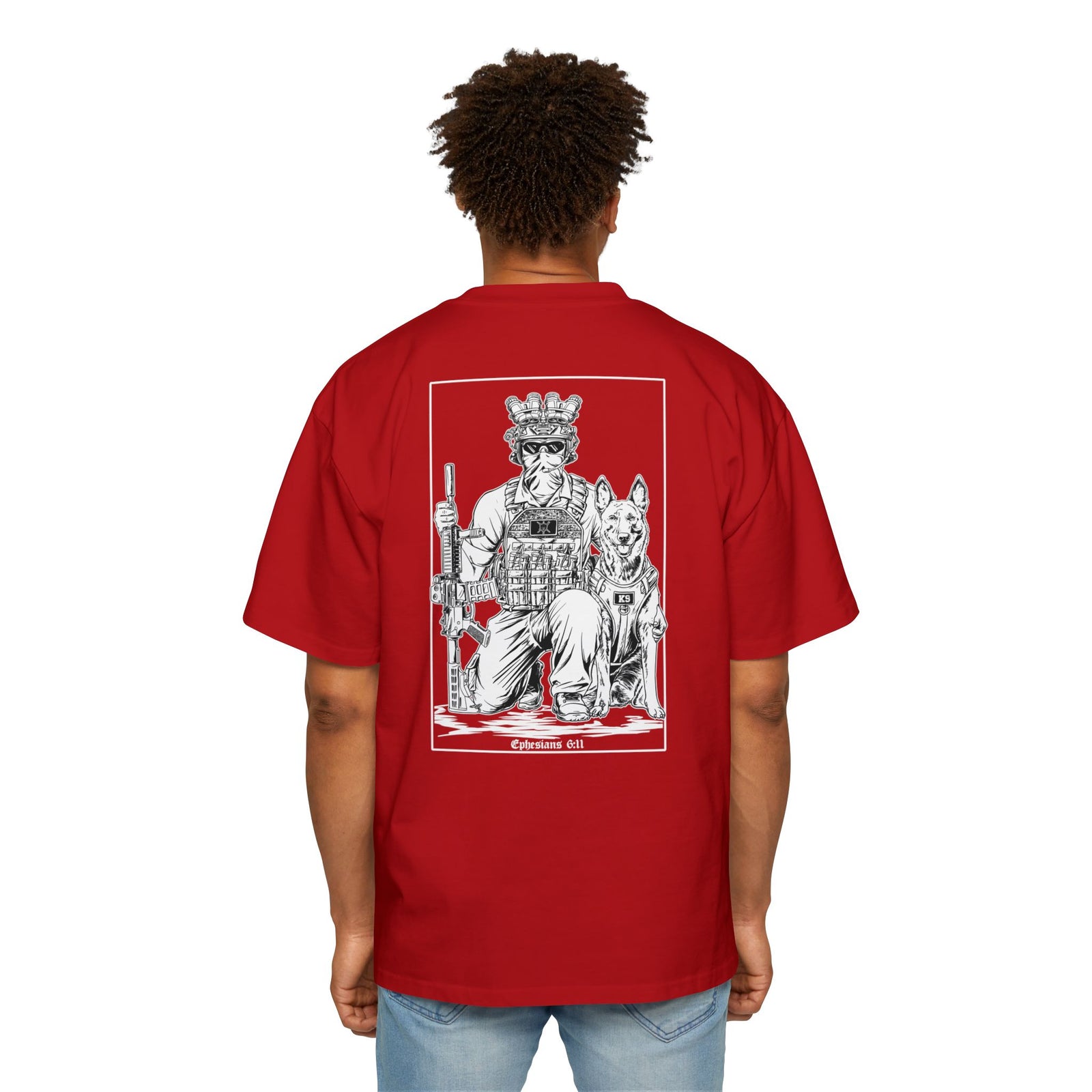 Dutch Eph. 6:11 Oversized T-Shirt