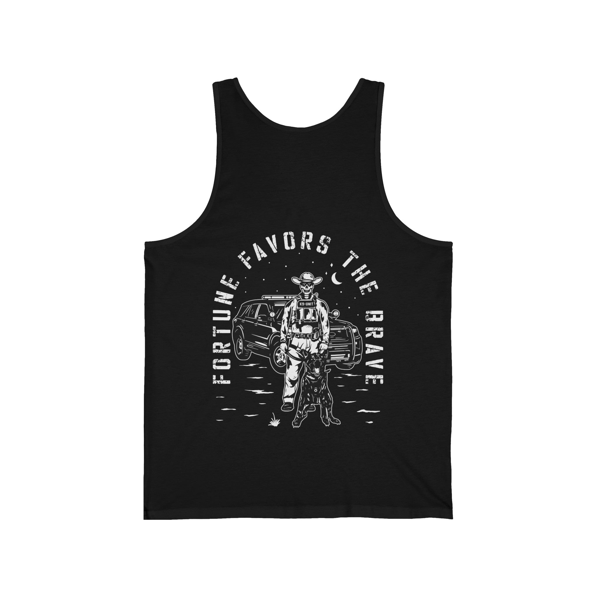 Fortune Favors the Brave Cowboy Jersey Tank