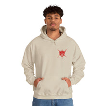 Load image into Gallery viewer, K9 Heart Playing Card Hooded Sweatshirt
