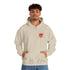 K9 Heart Playing Card Hooded Sweatshirt