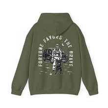 Load image into Gallery viewer, Fortune Favors the Brave Heavy Blend™ Hooded Sweatshirt
