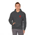 K9 Heart Playing Card Hooded Sweatshirt