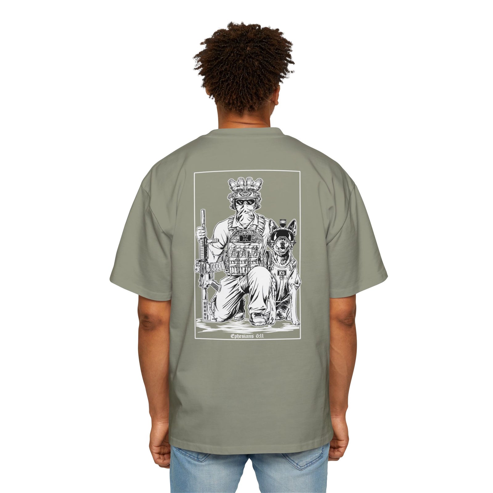 DS Dutch Eph. 6:11 Oversized T-Shirt