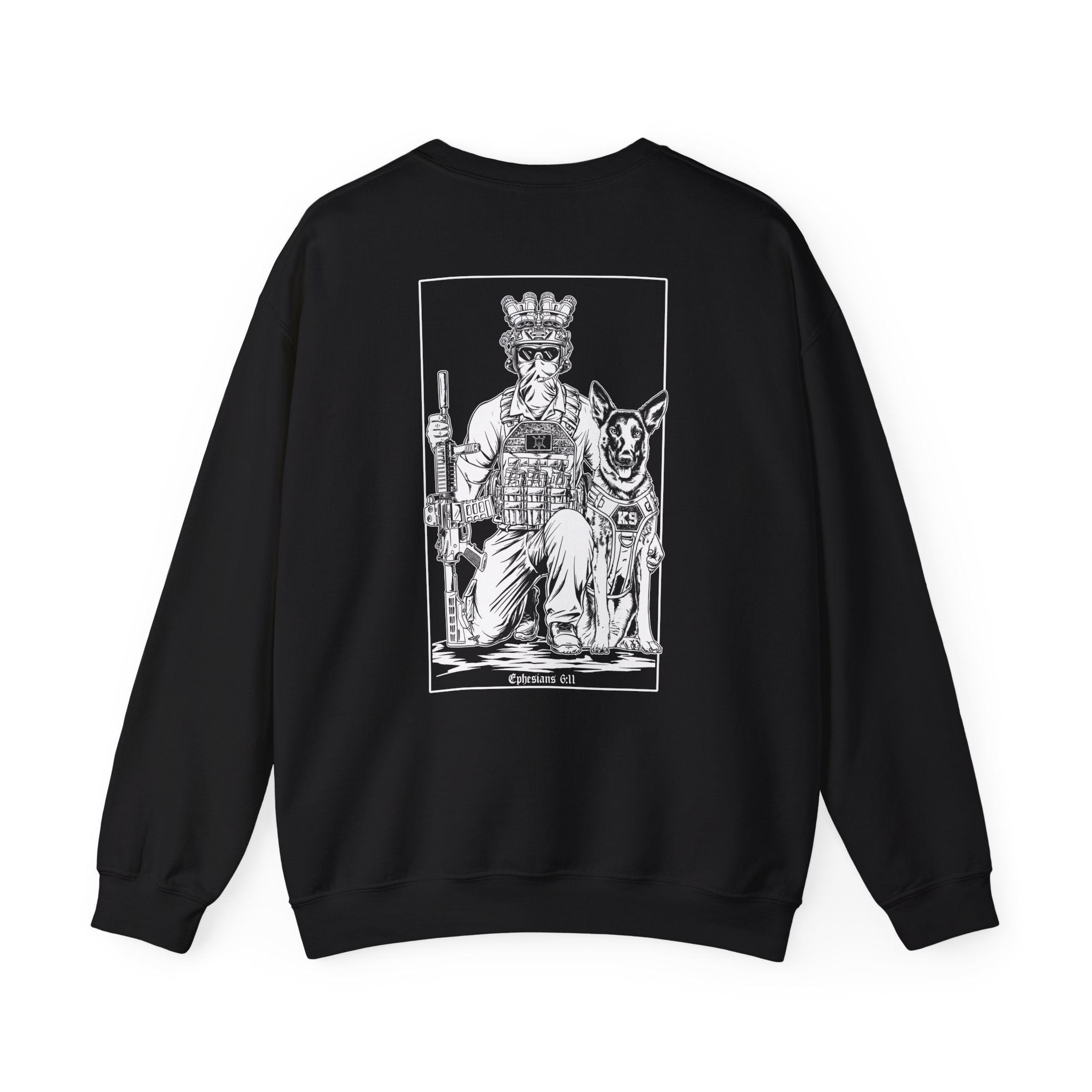 Mal Eph. 6:11 Crewneck