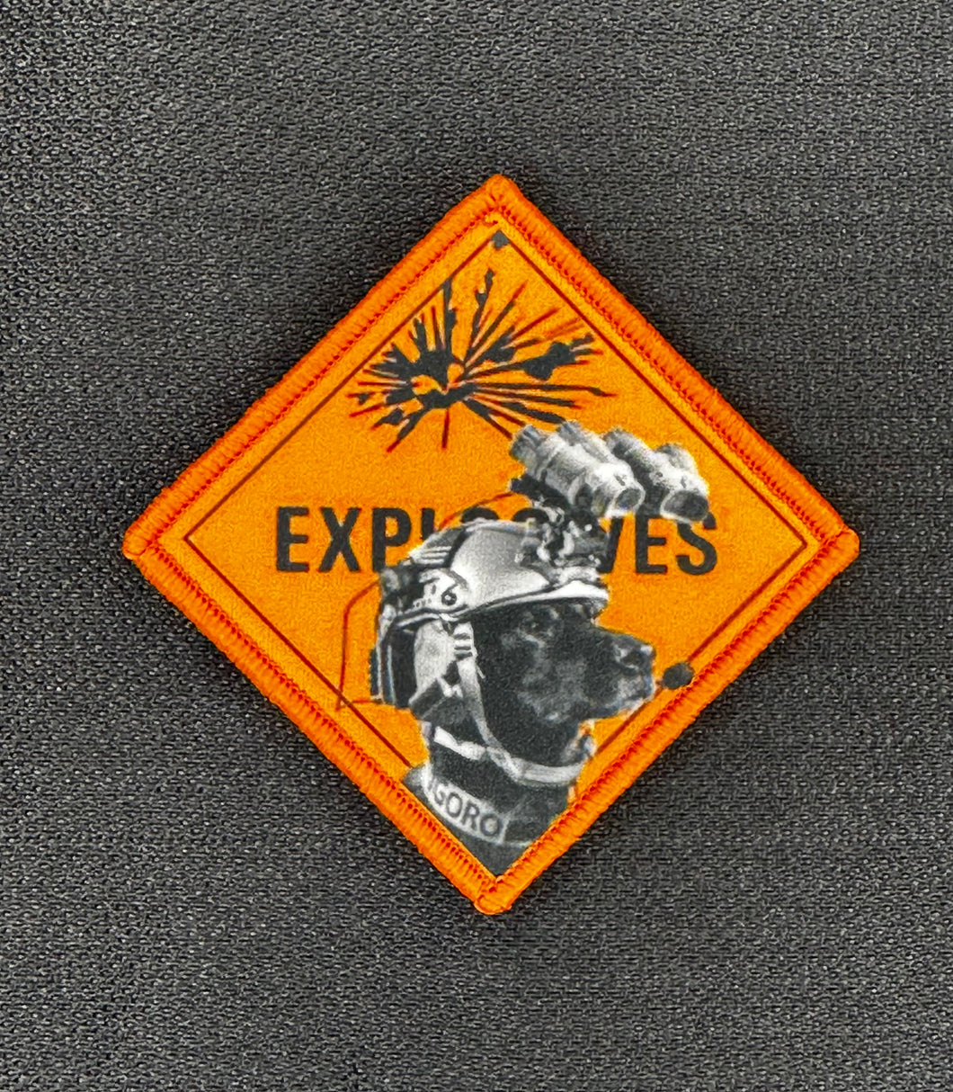 Explosive K9 Sublimation Patch