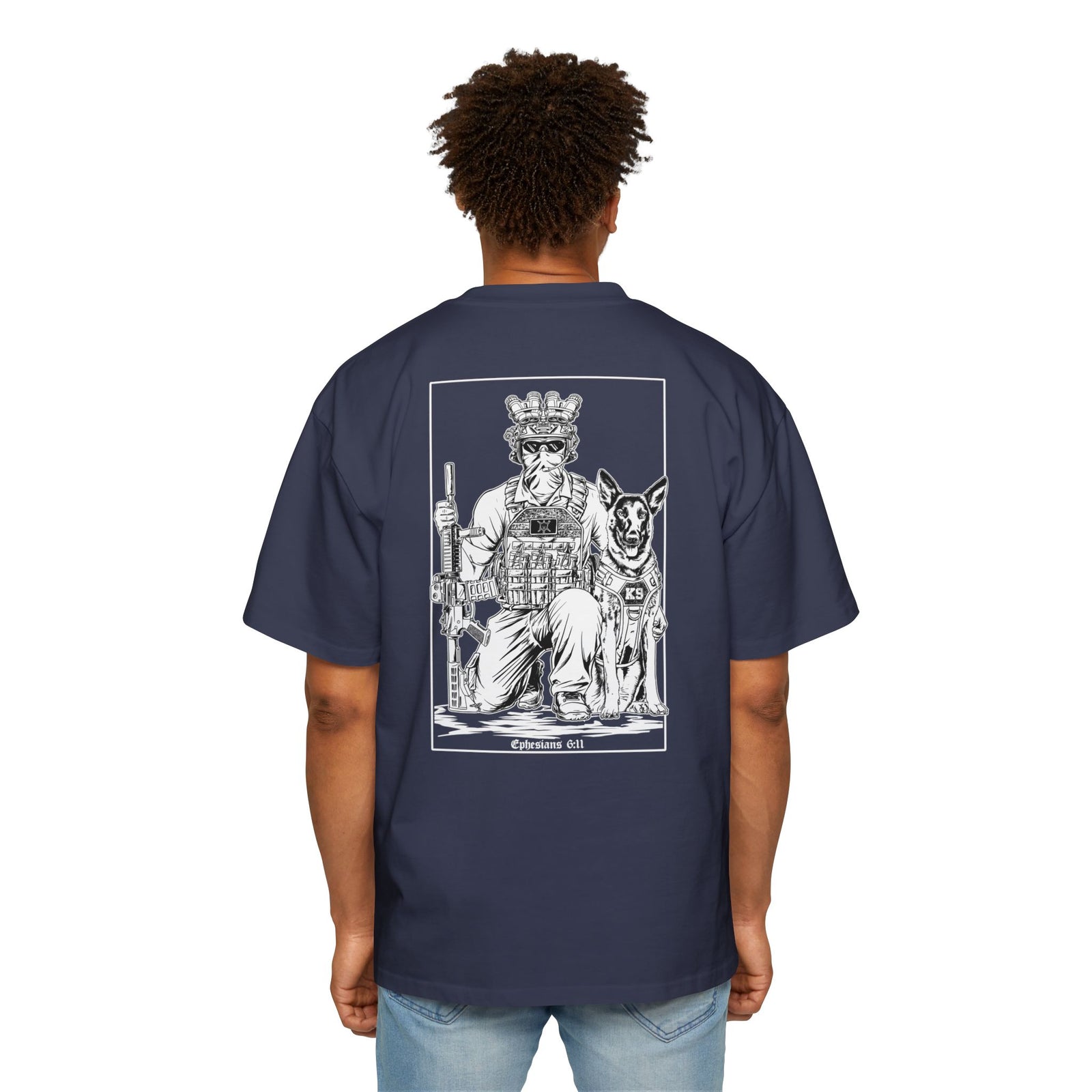 Mal Eph. 6:11 Oversized T-Shirt