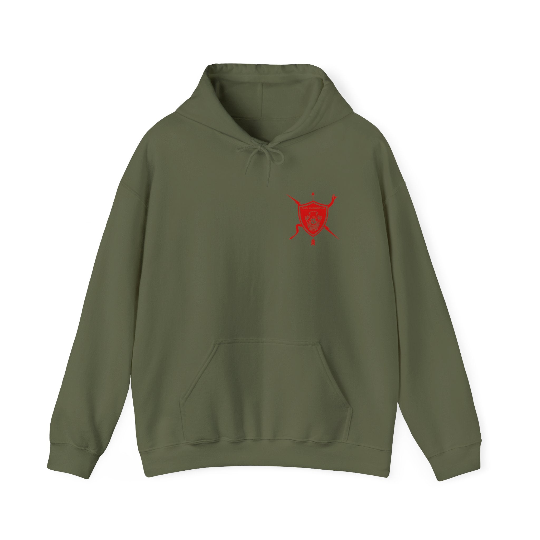 K9 Heart Playing Card Hooded Sweatshirt