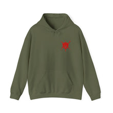 Load image into Gallery viewer, K9 Heart Playing Card Hooded Sweatshirt
