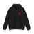 K9 Heart Playing Card Hooded Sweatshirt