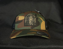 Load image into Gallery viewer, Fortune Favors the Brave Cowboy SnapBacks
