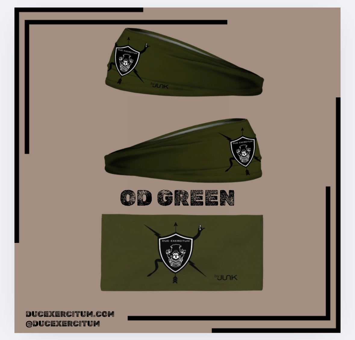 DUC EXERCITUM JUNK HEADBANDS