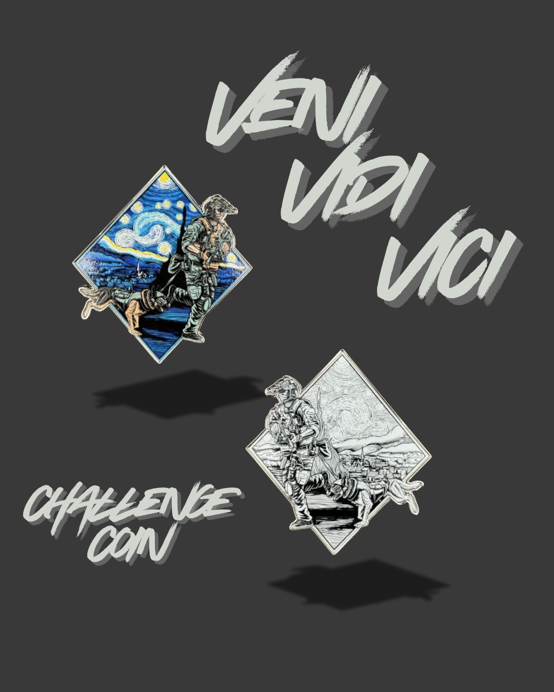Veni Vidi Vici Challenge Coin