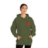 K9 Spade Playing Card Hooded Sweatshirt