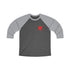 K9 Spade Playing Card Tri-Blend 3\4 Raglan Tee