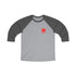 K9 Spade Playing Card Tri-Blend 3\4 Raglan Tee