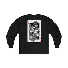 Load image into Gallery viewer, K9 Heart Playing Card Long Sleeve T-Shirt
