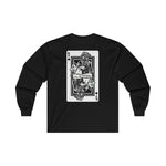 K9 Spade Playing Card Long Sleeve T-Shirt