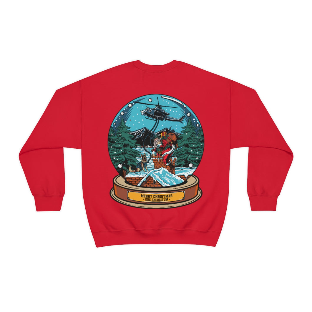 K9 Santa Heavy Blend™ Crewneck Sweatshirt