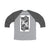 K9 Spade Playing Card Tri-Blend 3\4 Raglan Tee