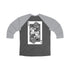 K9 Spade Playing Card Tri-Blend 3\4 Raglan Tee