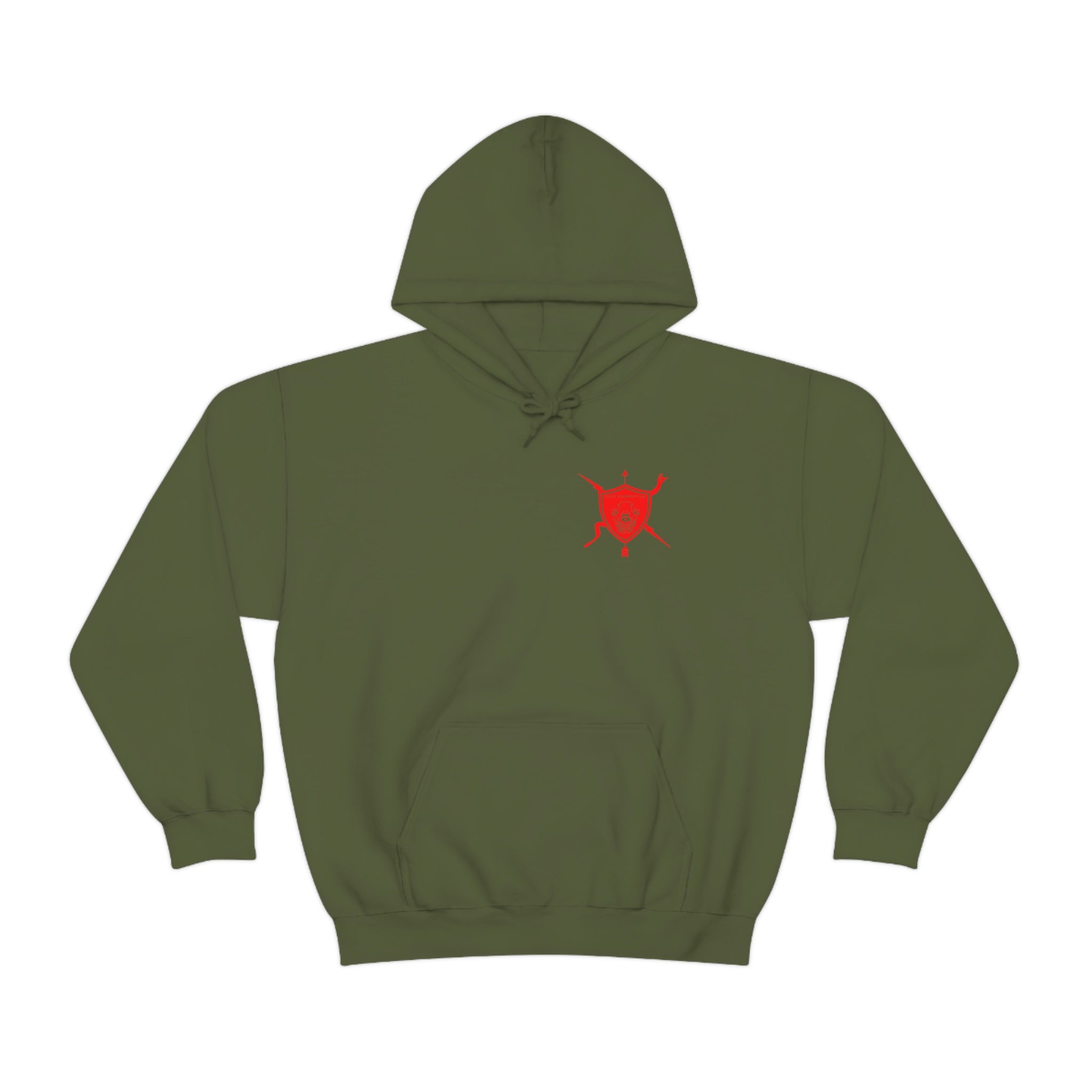 K9 Spade Playing Card Hooded Sweatshirt
