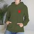 K9 Spade Playing Card Hooded Sweatshirt