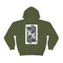 K9 Spade Playing Card Hooded Sweatshirt